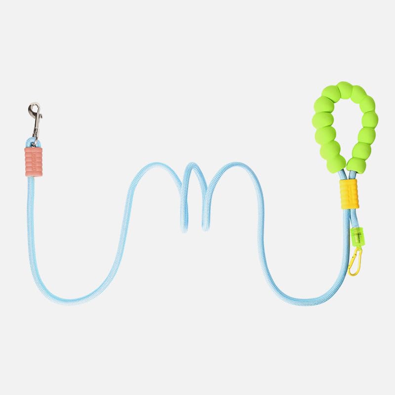 Qpets 5ft Dog Leash with 360 Degree Swiveling Alloy Attachment Buckle Nylon Woven Dog Leash No Pull Dog Leash with Soft Padded Handle & Extra Attaching Carabiner Qpets 5ft Dog Leash with 360 Degree Swiveling Alloy Attachment Buckle Nylon Woven Dog Leash No Pull Dog Leash with Soft Padded Handle & Extra Attaching Carabiner